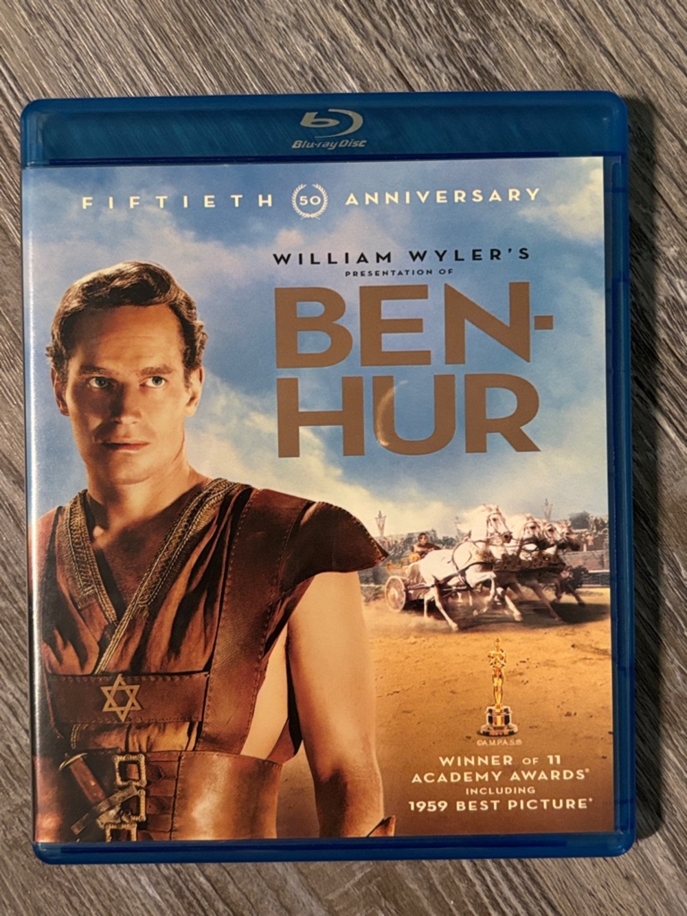 Ben-Hur fiftieth anniversary blu ray